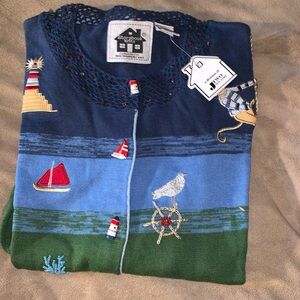 This vintage sweater  by Storybook Knits